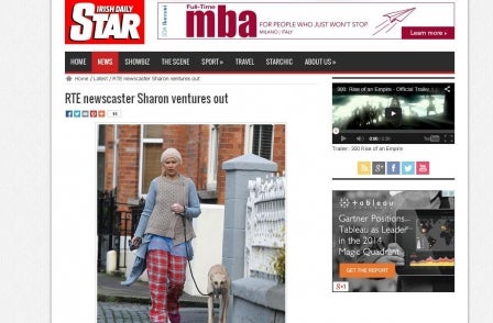 Irish Mirror editor apologises after publishing covertly taken pics of stalked news reader